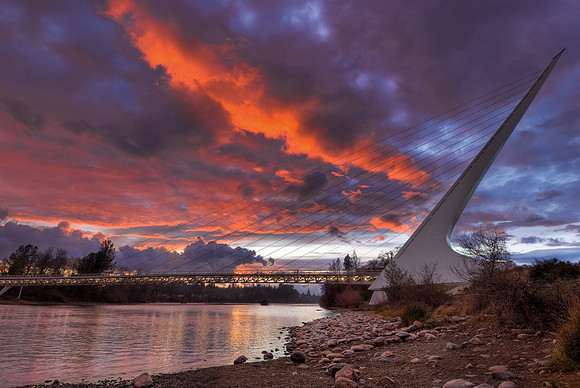 Sundial Bridge, Redding CA.