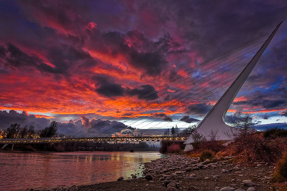 Sundial Bridge, Redding CA.