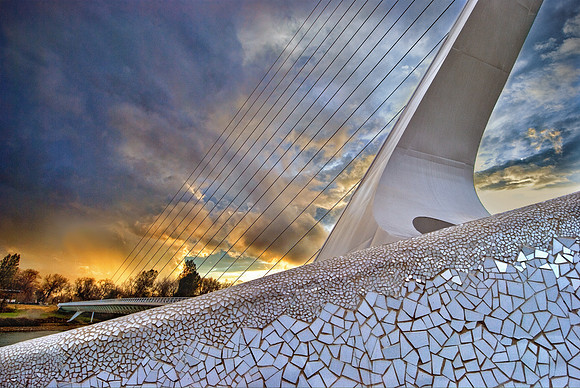 Sundial Bridge, Redding CA.